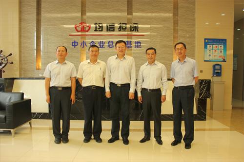 省委常委,哈尔滨市市委书记陈海波一行在松北区委书记,高新区党工委